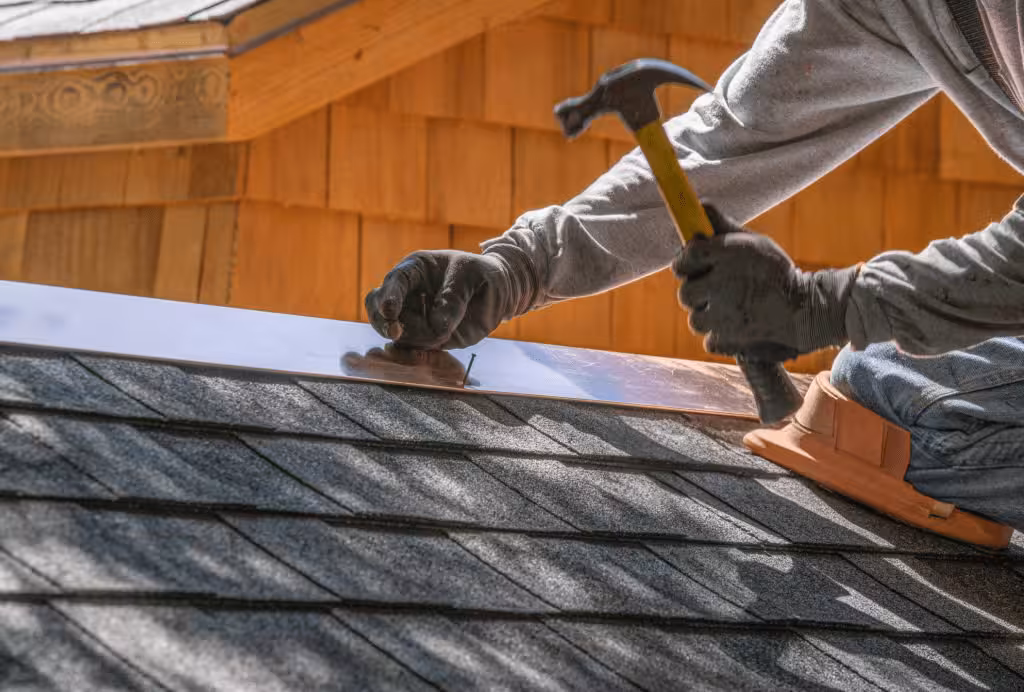 Emergency roof repair in Markham by North Peak Roofing — fast, reliable service for storm-damaged shingles and roof leaks.